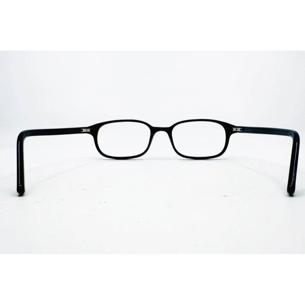Rochester Eyeglass Frames Mens Black Oval Full Rim 145mm 39085
